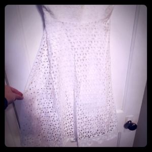 Ann Taylor Strapless Dress